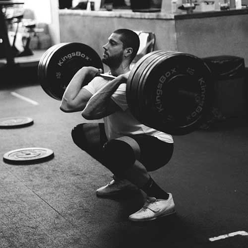 the front squat