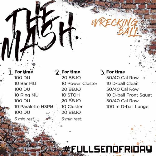 Weekly Long Crossfit Wod