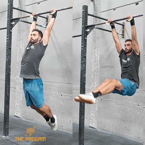 Crossfit workouts with pull best sale up bar